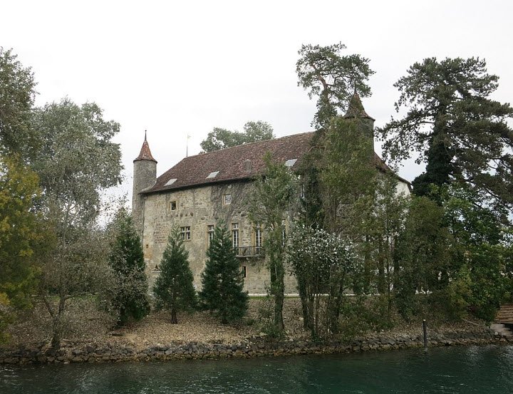 Thielle Castle, Gals, Switzerland, Switzerland